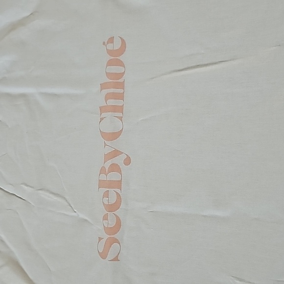 New Chloe Dust Bag - Unused, 17.5” x 17.5”, Perfect for Travel & Bag Storage - Picture 2 of 4